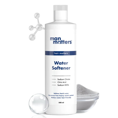 Man Matters Water Softener 500ml Easy to Use Solution