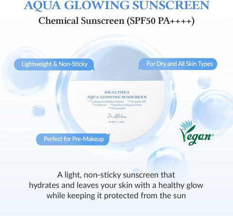 Dr.Althea Aqua Glowing Sunscreen Spf50+ Pa++++ 45Ml