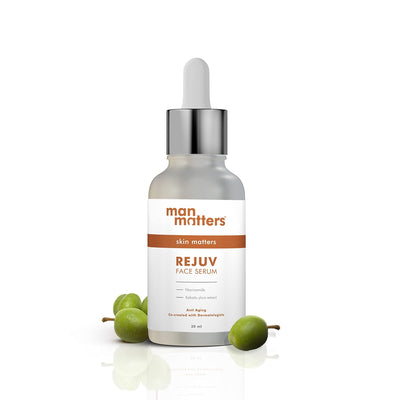 Man Matters Rejuv Face Serum Radiant Skin, Fights Acne, Acne Scars, Aging & Dark Spots 30 ml