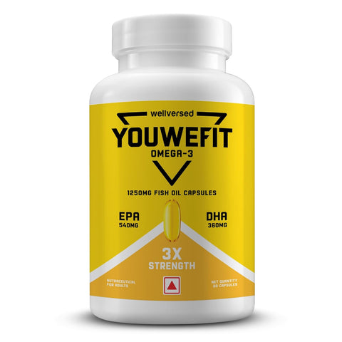 YouWeFit Omega Triple Strength (60 caps)