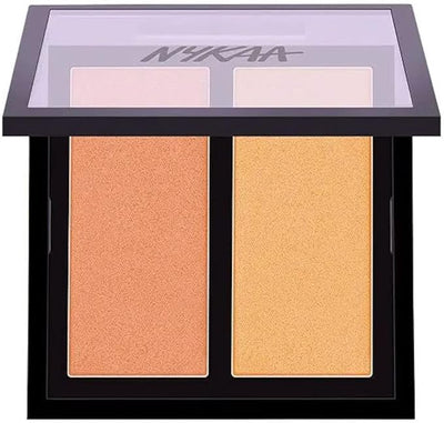Nykaa Glow Getter تسليط الضوء والإضاءة الثنائي Gliterrati 02
