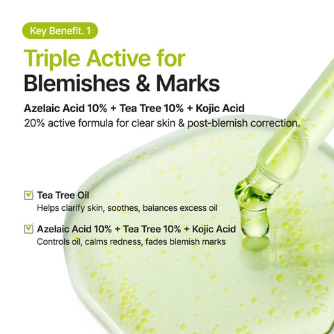 Purito Seoul Azelaic Acid 10 Kojic Azulene Serum 30Ml