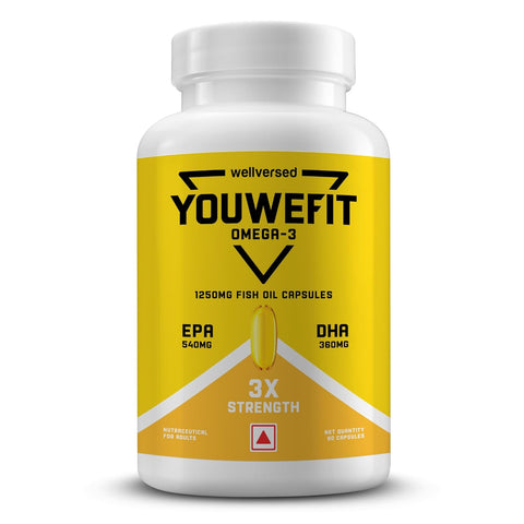 YouWeFit Omega Triple Strength (90 caps)