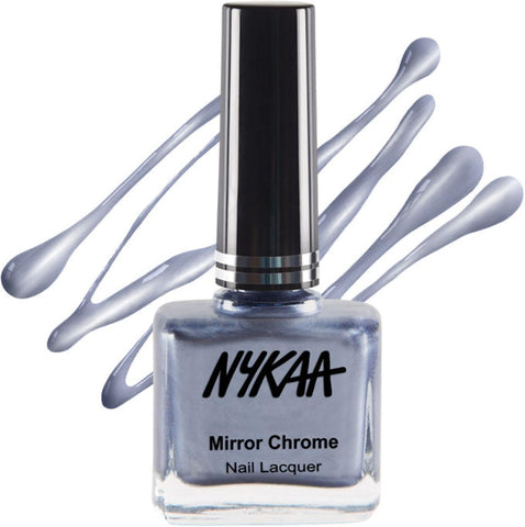 Nykaa Mirror Chrome Nail Lacquer- Blonde Gold - Shade No - 164