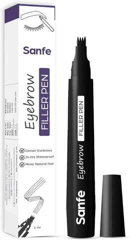Sanfe Eyebrow Filler Pen (Black, Pack Of 1)