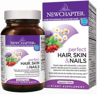 New Chapter Perfect Hair, Skin And Nails 60 Vegetarian Tablets