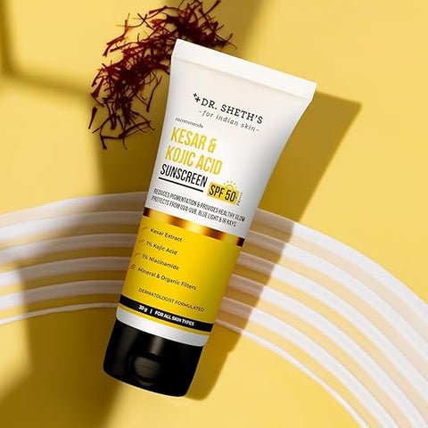 Dr. Sheth'S Kesar & Kojic Acid Sunscreen 30G