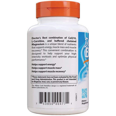 DR BEST COQ10 L-CARNITINE MAGNESIUM 90VCAPS