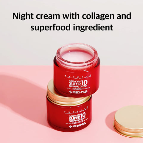 MEDI-PEEL Collagen Super 10 Sleeping Cream - 70ml