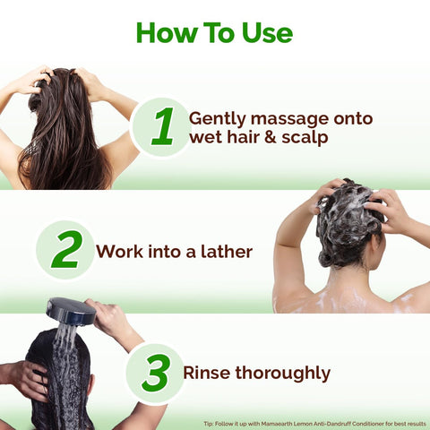 Mamaearth Lemon Anti-Dandruff Shampoo 400 ml