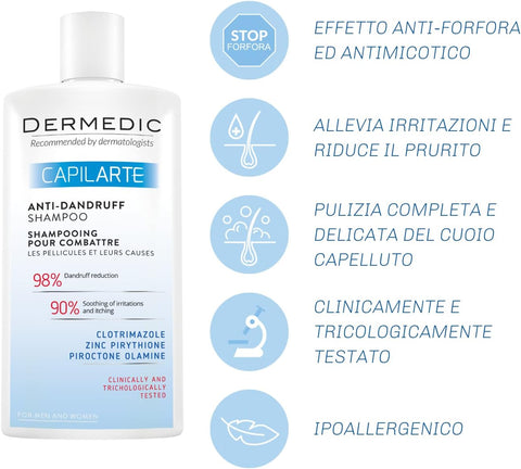 Dermedic Capilarte A/Dandruff Shmp 300Ml