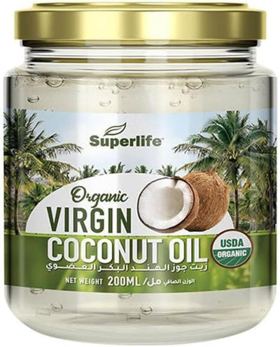 Superlife Organic Virgin Coconut Oil 200 Ml