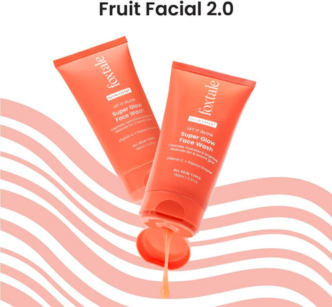 Foxtale Let It Glow Super Glow Face Wash - 150 ml