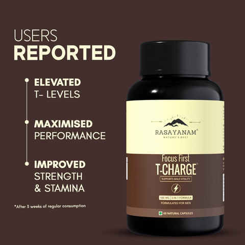 Rasayanam T-Charge Capsules (500mg) 60 Capsules