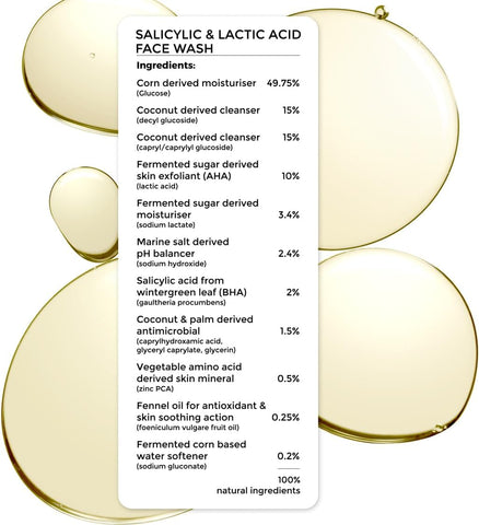 Brillaire Salicylic & Lactic Acid Face Wash 100Ml
