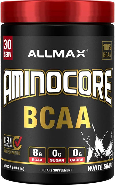Allmax Aminocore BCAA White Grape Powder 315g - Sports Nutrition