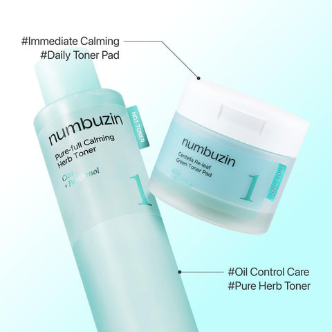 Numbuzin Pure-Full Calming Herb Toner