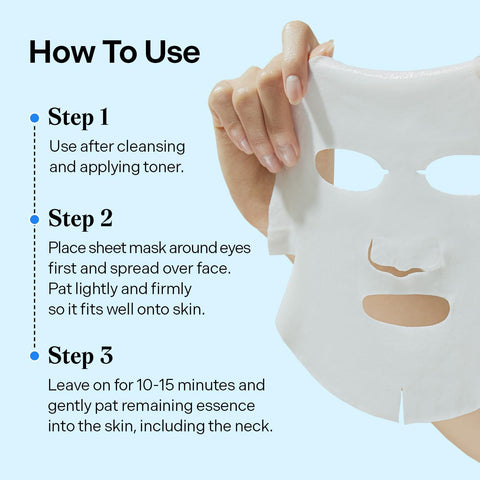 Torriden Dive In Low Molecular Hyaluronic Acid Mask Pack 27Mlx10