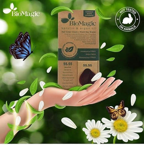 Biomagic Hair Color, 60 Ml - 7/03 Natural Golden Blonde
