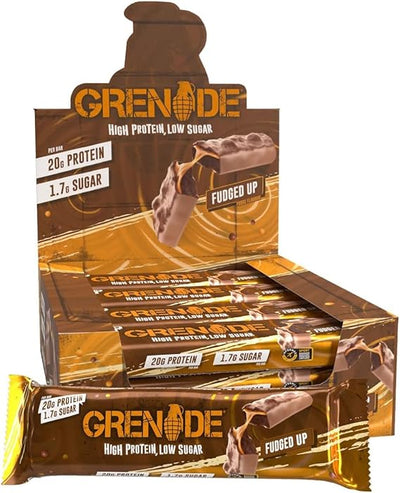 شريط بروتين Grenade 12 × 60 جم ​​Fudge Up (6/علبة)