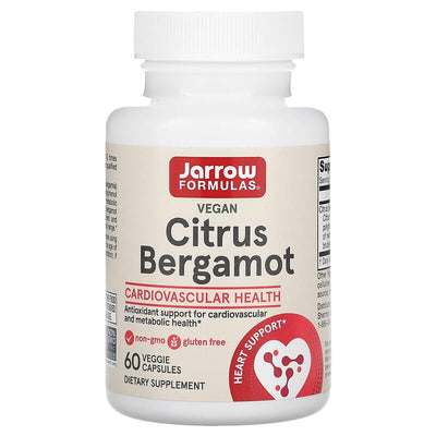 Jarrow Formulas, Vegan Citrus Bergamot, 60 Veggie Capsules (500 mg per Capsule)