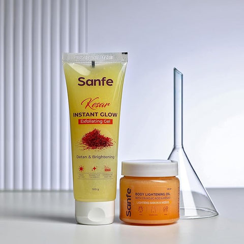 Sanfe Kesar Instant Glow Exfoliating Gel 100g