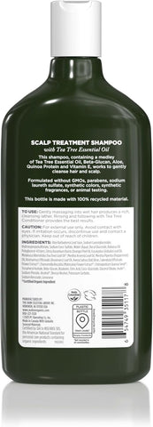 Avalon Organics Scalp Treatment Shampoo, Tea Tree, 325Ml