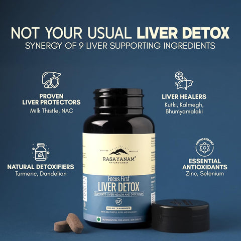 Rasayanam Liver Detox Supplement 60 Tablets