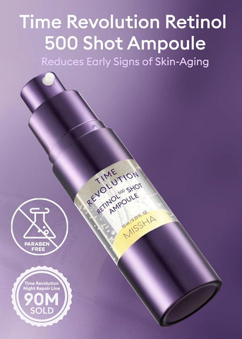 Missha Time Revolution Retinol 500 Shot Amp 10ML – image 2