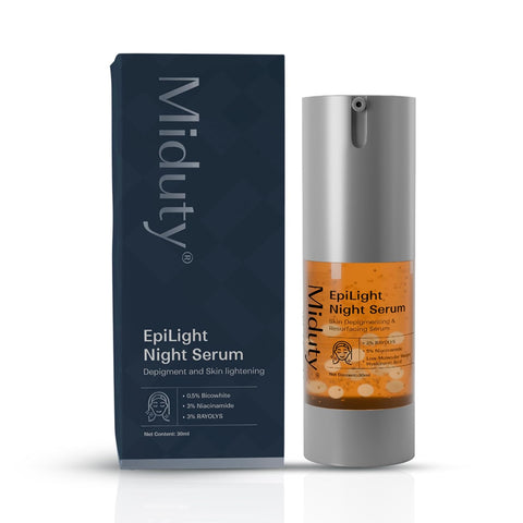 Miduty EpiLight Night Serum - Face Treatment, 30ml