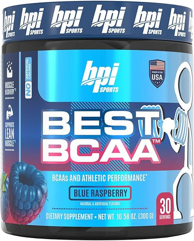 BPI Best BCAA 30 حصة بلو راسبيري 300 جرام