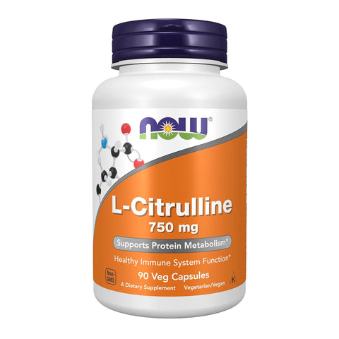 Now Foods Citrulline 750mg 90vcaps