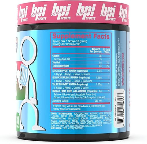 أفضل BCAA 30 جرعة من ثلج البطيخ من بي بي آي 300 جرام