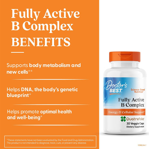 DR BEST FULLY ACTIVE B COMPLEX 30VCAPS