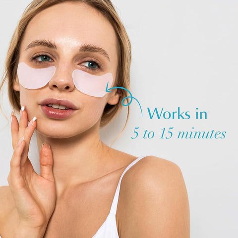 Talika Bio Enzymes Eye Patch - Instant Ultra-Moisturising Eye Patches - Eye Mask For Dark Circles & Tired Eyes - Single Pair