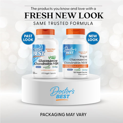 DR BEST GLUCOSAMINE CHONDROITIN MSM 120VCAPS