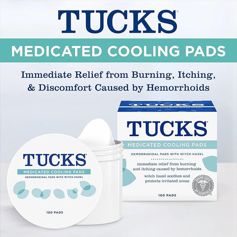 Tucks Tucks, Medicated Cooling Pads, 100 Pads