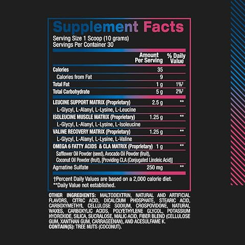 BPI Best BCAA 30 حصة بلو راسبيري 300 جرام