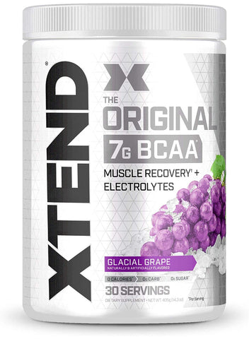 مسحوق BCAA الأصلي من XTEND بنكهة العنب الجليدي 