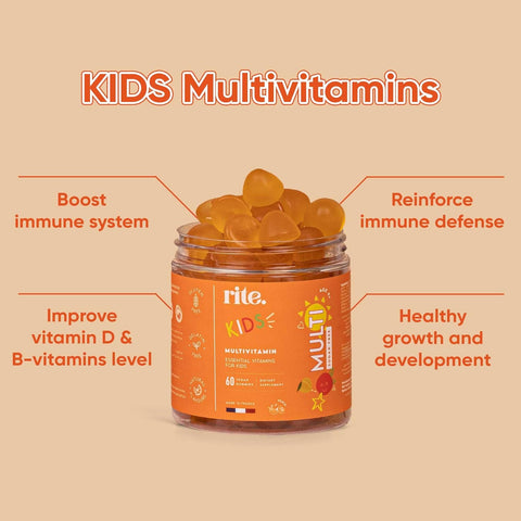 Rite KIDS MULTI essential vitamins for Kids Gummies 60