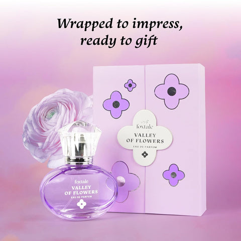 Foxtale Valley of Flowers Sweet Floral Perfume 50 ml