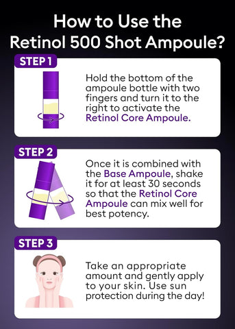 Missha Time Revolution Retinol 500 Shot Amp 10ML – image 6