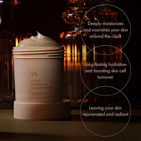 Dr.Ceuracle Vegan Kombucha Tea Sleep Mask 100G