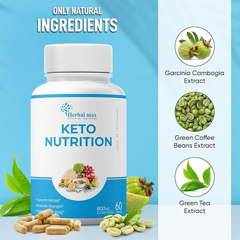 Herbal Max Keto Nutrition 30 Caps