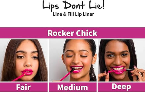 Nykaa Lips Don't Lie Lip Liner - Rocker Chick 05, Colour Cosmetics