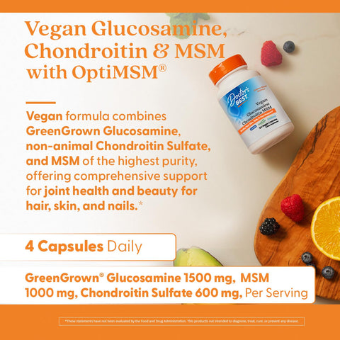 DR BEST GLUCOSAMINE CHONDROITIN MSM 120VCAPS