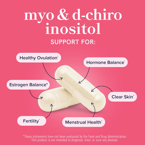 SMNutrition, Myo & D-Chiro Inositol, 120 Capsules