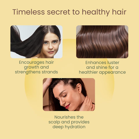 Rey Naturals Cold Pressed Castor Oil For Hair Growth 200 ml