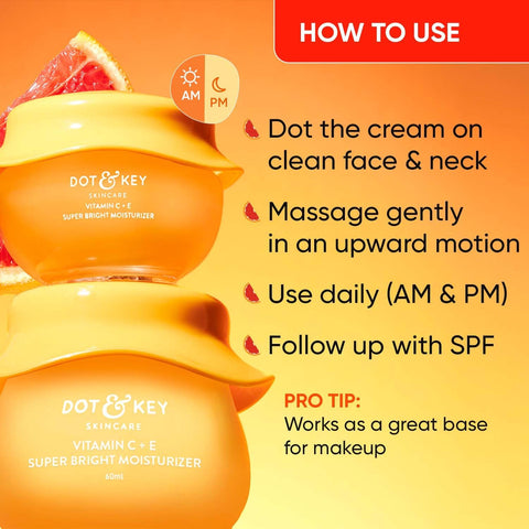 Dot & Key Vitamin C + E Sorbet Super Bright Moisturizer (60ml)