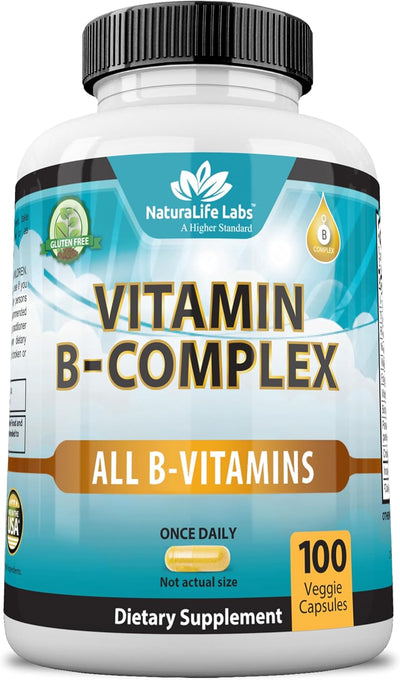 NaturaLife Labs Vitamin B-Complex 100 Capsules